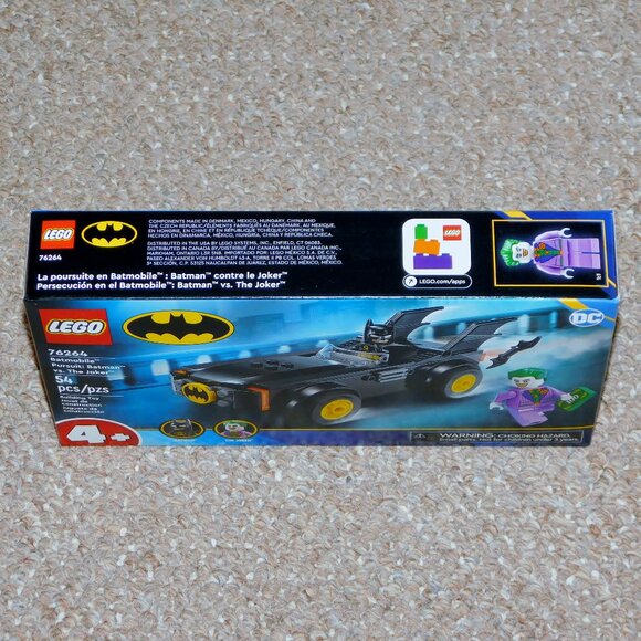 2023 LEGO DC Batmobile Pursuit: Batman vs. The Joker MIB Brand New # 76264 - Picture 3 of 6